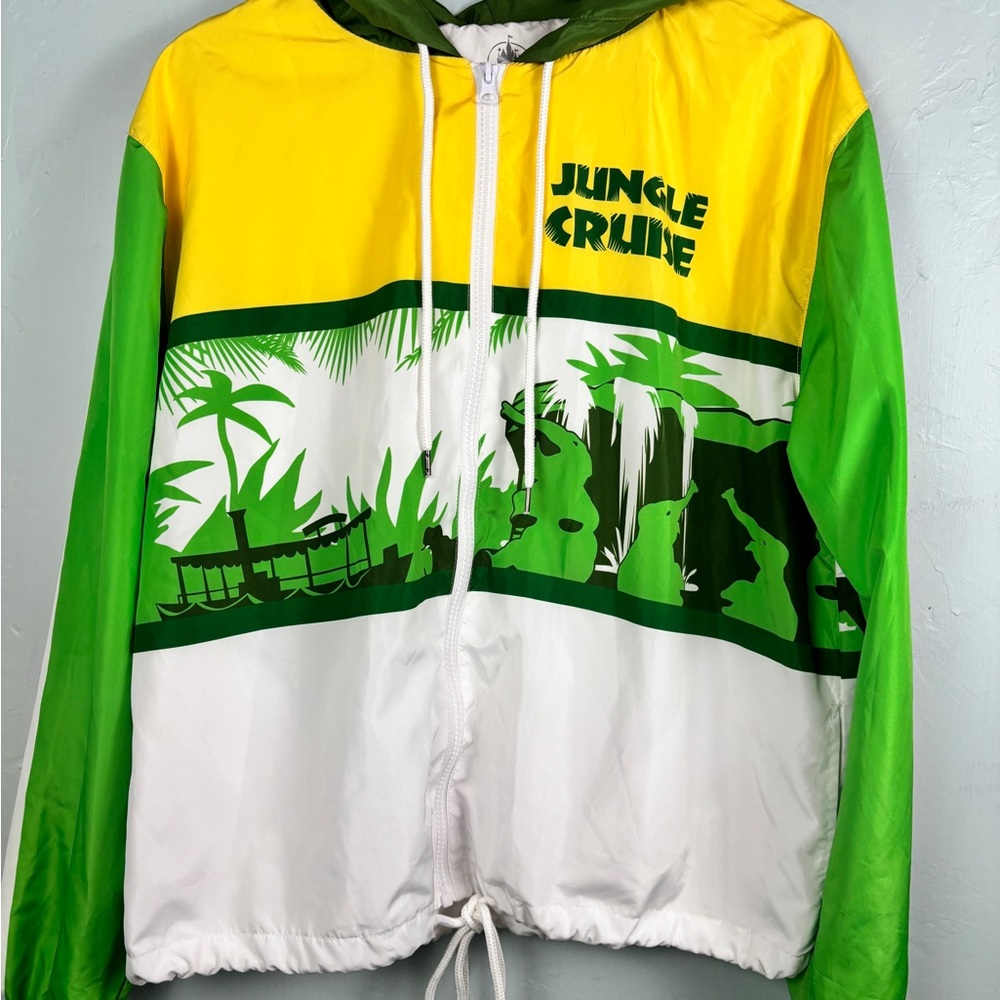Disney Green and Yellow Windbreaker - Picture 2 of 10